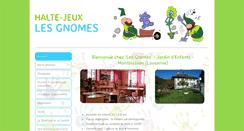 Desktop Screenshot of lesgnomes.com